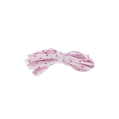 Frou-Frou Cordon Spaghetti 7mmx2m Tissu Etoiles Rose