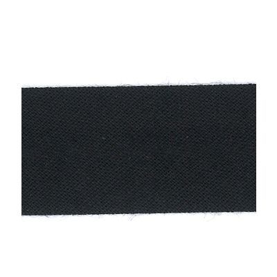 Biais Coton Uni Replié 20mm Frou-Frou Noir - PRIX AU METRE
