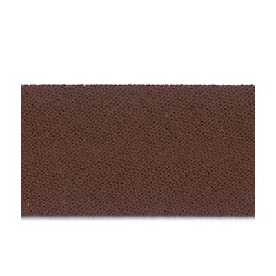 Biais Coton Uni Replié 20mm Frou-Frou Brun - PRIX AU METRE