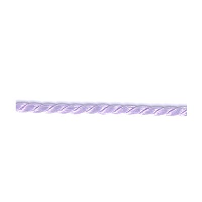 Frou-Frou Cordelière Rayonne 2mm Unis Lilas - PRIX AU METRE