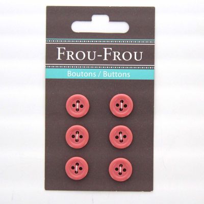 Carte de 6 ou 4 boutons (selon taille) UNIS Corail