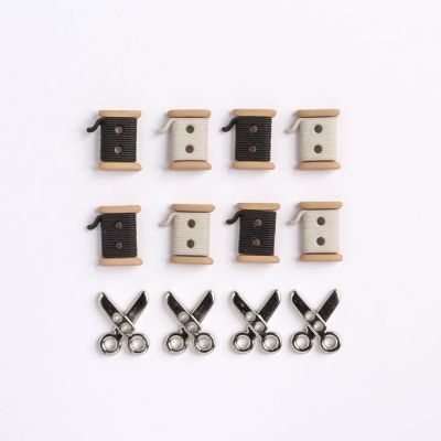 Récréatys Sachet boutons fantaisie couture ciseaux