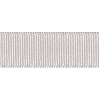 Ruban Gros Grain Gris clair - PRIX AU METRE