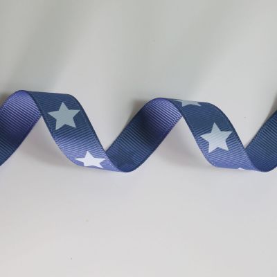 Bobinette Ruban Gros Grain Etoile  16 mm x 4 m