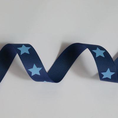 Bobinette Ruban Gros Grain Etoile  16 mm x 4 m