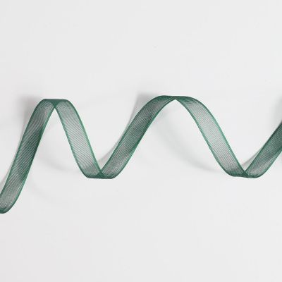 Bobinette Ruban Organza Emeraude 6 mm x 8 m