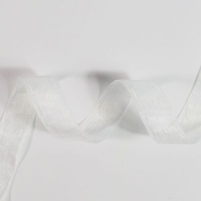 Bobinette Ruban Organza Blanc 16 mm x 8 m
