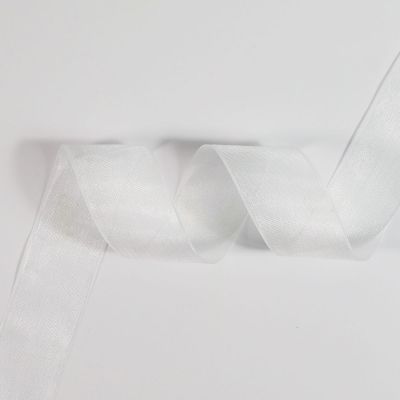 Bobinette Ruban Organza Blanc 25 mm x 8 m