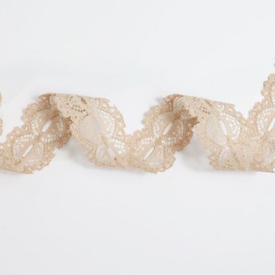 Bobinette dentelle 4mx22mm Dentelle beige