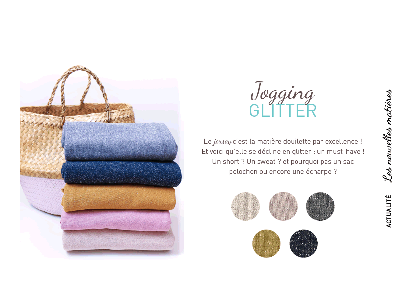 Etoffes Glitter